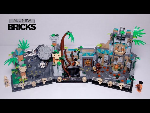 Lego Indiana Jones 77015 Raiders of the Lost Ark Temple of the Golden Idol Speed Build