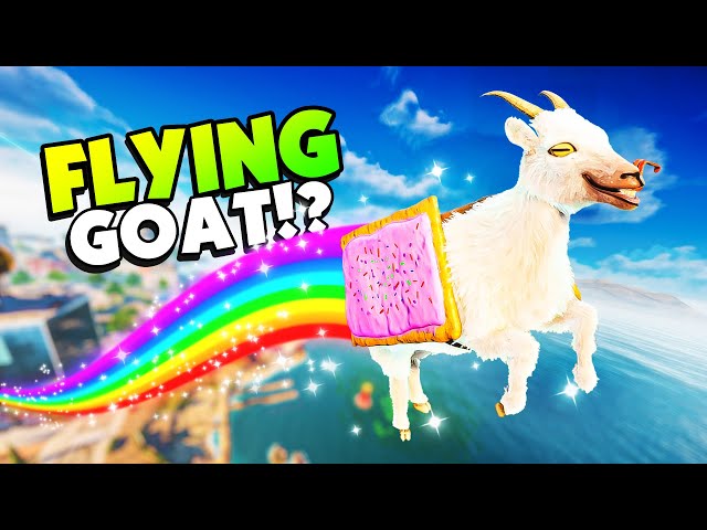 This Magic GOAT Can FLY With the New SECRET GEAR! - Goat Simulator 3