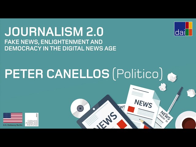 Journalismus 2.0 – Peter Canellos (Politico) – Regaining Trust: Audience Engagement  and Outreach
