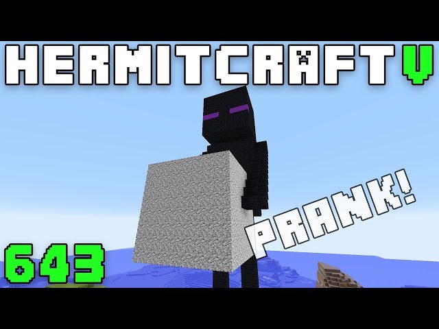 Hermitcraft V 643 Dropping Off The Diorite!
