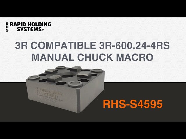 RHS-S4595 | 3R Compatible 3R-600.24-4RS Manual Chuck Macro