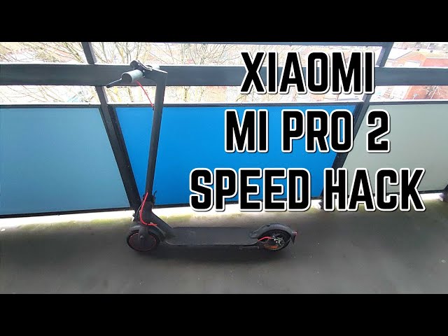Xiaomi Mi Pro 2 Scooter speed hack