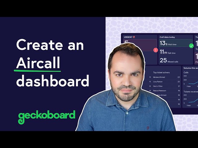 How to create an Aircall dashboard