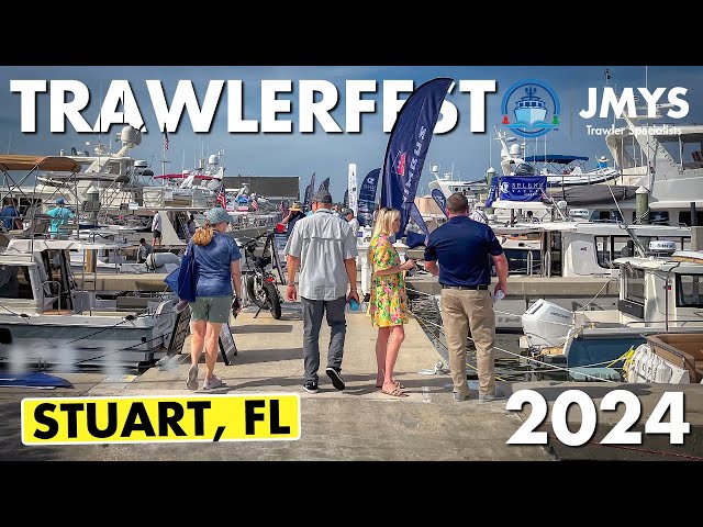 Dock Walk and Talk - Stuart, Florida TrawlerFest 2024