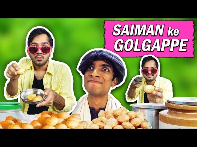 SAIMAN KE GOLGAPPE | Chotu ke Golgappe Parody | Comedy Video