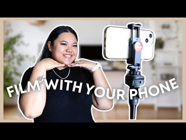 How To Make A YouTube Video On Your Phone (Beginners Tutorial)