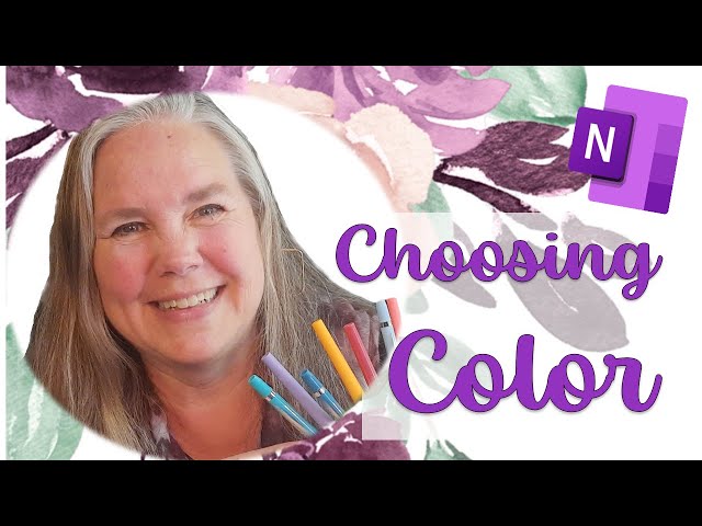 Choosing colors to match your sticker sets - PowerPoint & OneNote
