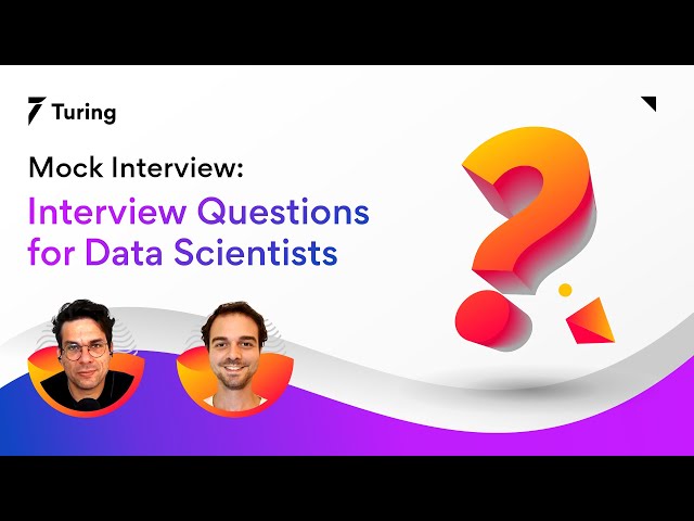 Data Science Mock Interview | Interview Questions for Data Scientists