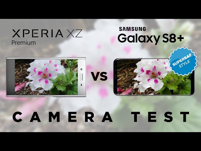 Xperia XZ Premium vs Galaxy S8 Camera Test Comparison