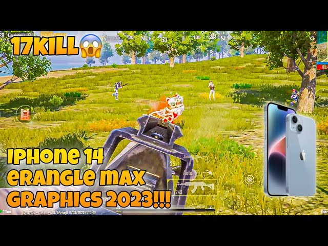 IPHONE 14 PUBG MOBILE TEST HDR EXTREME In ERANGLE NEW MODE 2023