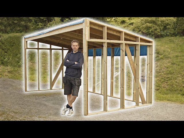 This is Almost Too Easy - I Made a Simple Shed Using Only Decking Boards
