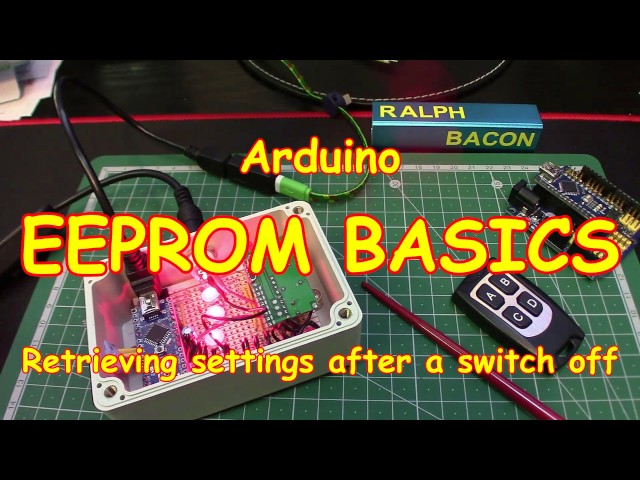 #65 Arduino EEPROM Basics - easy to do and useful to implement