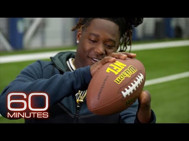 Shaquem Griffin on catching a football with one hand | 60 Minutes Archive