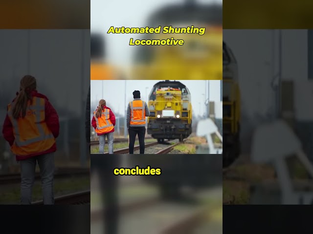 Autonomous Shunting Locomotive #technology  #railway