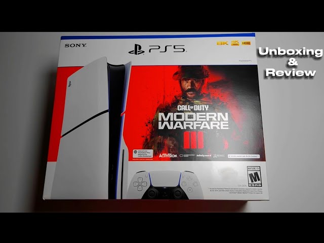 "PlayStation 5 Modern Warfare III Bundle Unboxing & Review"