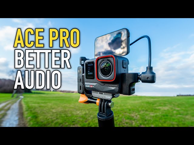 Insta360 Ace Pro external microphone test - is the MIC ADAPTER worth it?