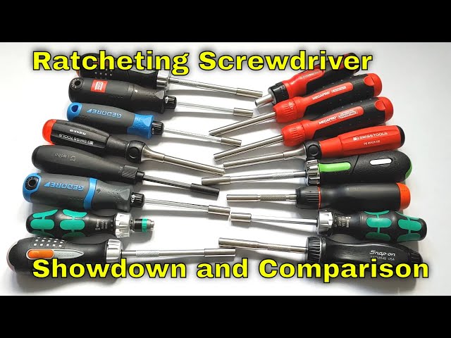 Ratcheting Screwdriver Showdown: Finding the Ultimate Champion!