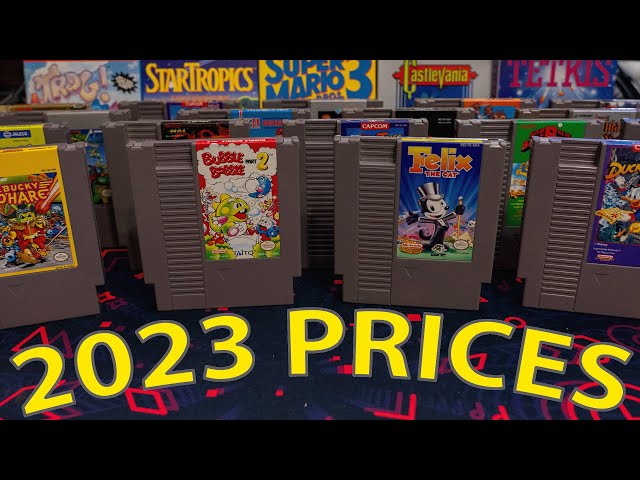 27 Nintendo Entertainment System (NES) Price Trends in 2023