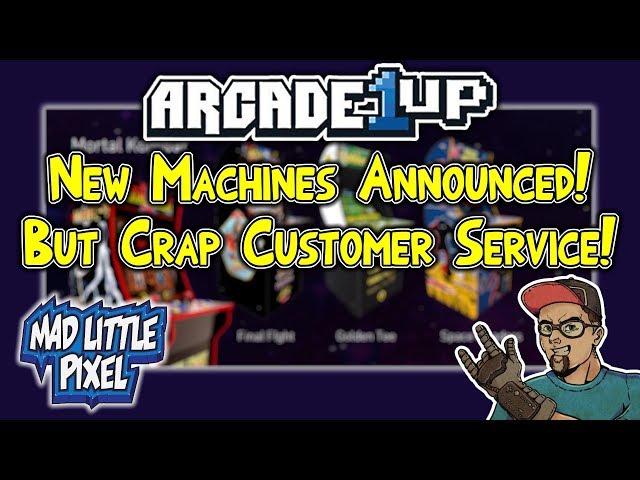 Arcade1Up Announces New Machines & Customer Service Still Sucks! My Experience Rant!