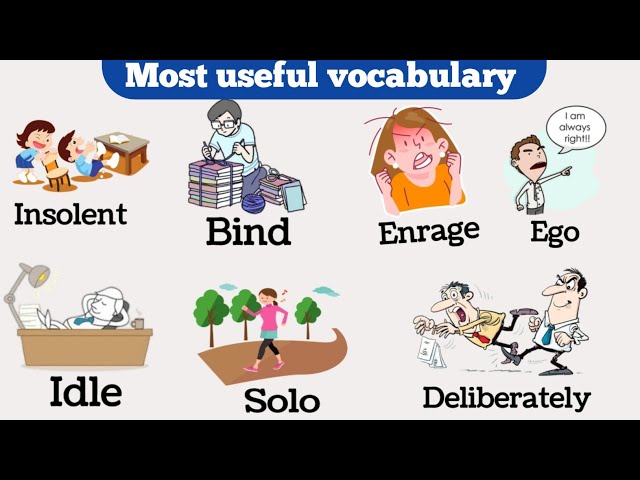 Most useful vocabulary in daily life | English words | learn daily use Vocabulary |