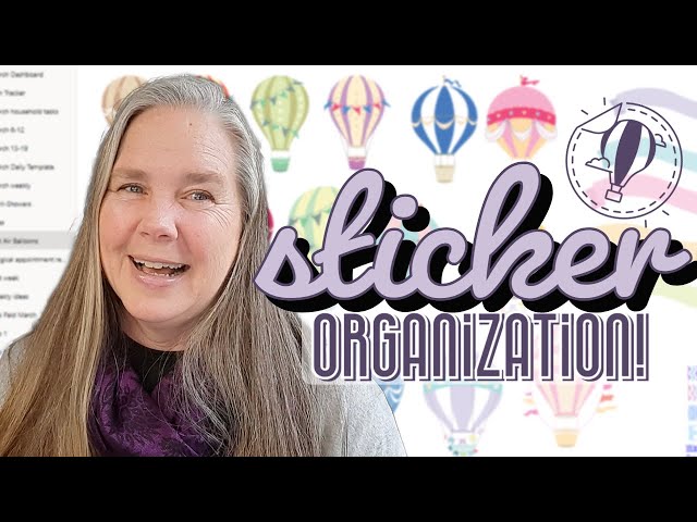 sticker keywords organization