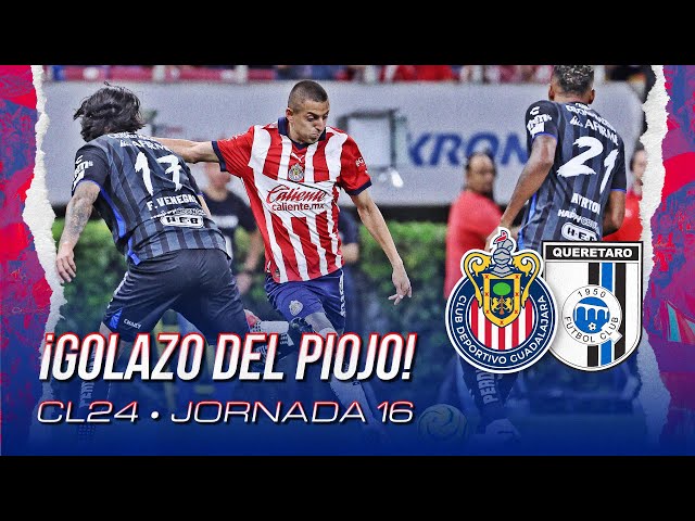 ¡GOLAZO! ¡Qué clase del ‘Piojo’ Alvarado! | Chivas vs Querétaro | J16 Clausura 2024