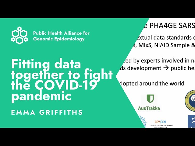 Fitting data together to fight the COVID-19 pandemic - Emma Griffiths