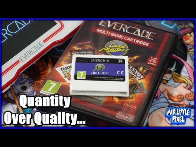 Quantity Over Quality - The Codemasters Collection For The Evercade! Aladdin Deck Enhancer Mini!