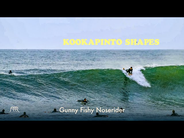 Kookapinto Shapes | 6’5 Gunny Fishy Noserider | Surfing in California