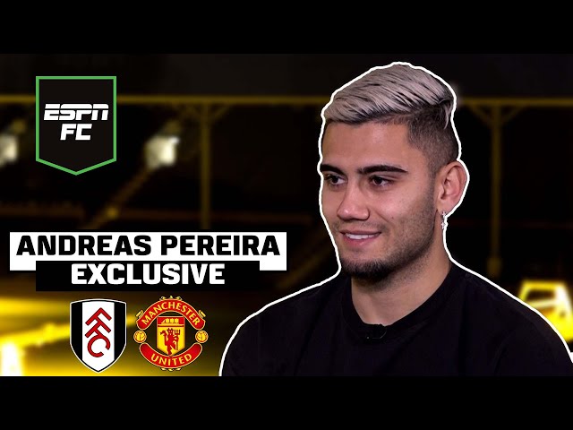 Andreas Pereira talks flying Fulham and facing off with Manchester United in the FA Cup | ESPN FC