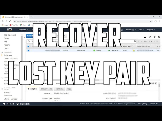 How to Access to EC2 Instance if Lost the Key Pair