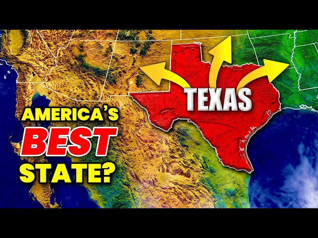 Why Texas is Becoming America's Most Powerful State!!!