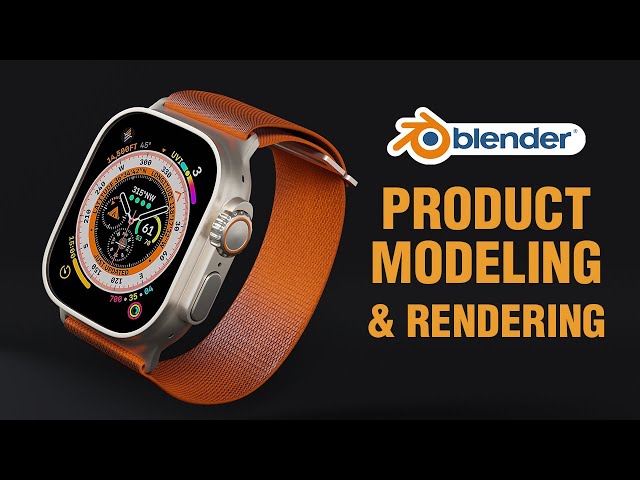 3D Product Modeling & Rendering | Blender | Apple Watch