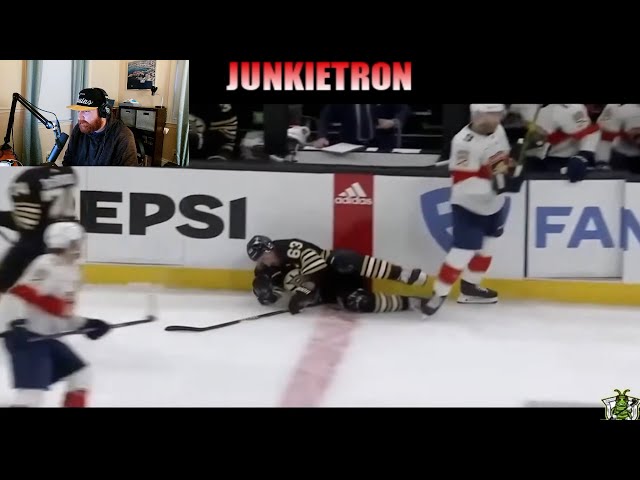 Brad Marchand @HockeyJunkie Video LOL