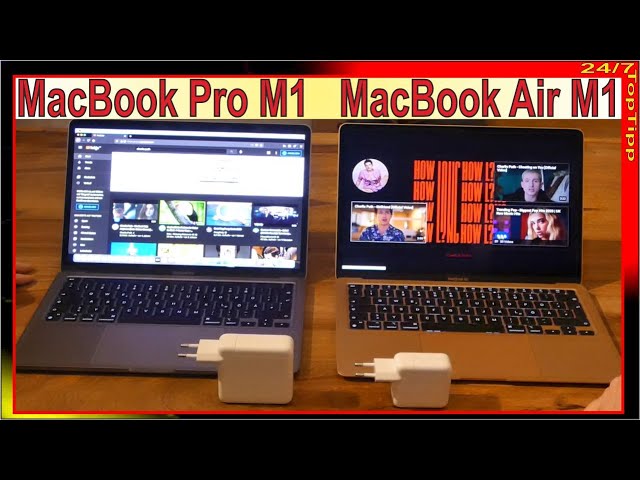 Apple MacBook Air M1 vs Apple MacBook Pro M1 [ Praxis Vergleich ] Das sollte man wissen - Apple