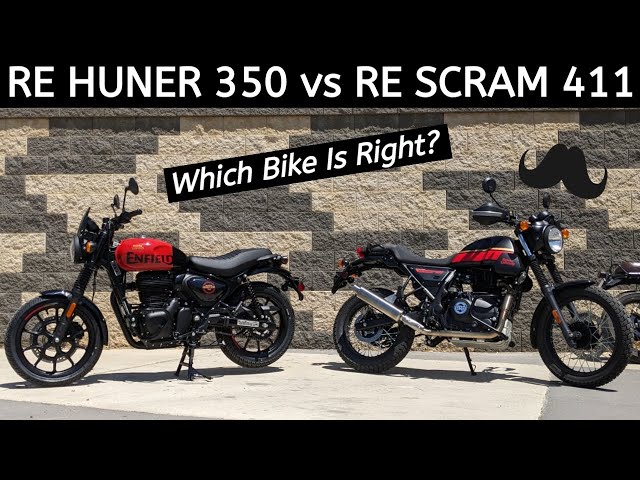 RE Hunter 350 vs RE Scram 411 - What's the Difference? Wahoo!