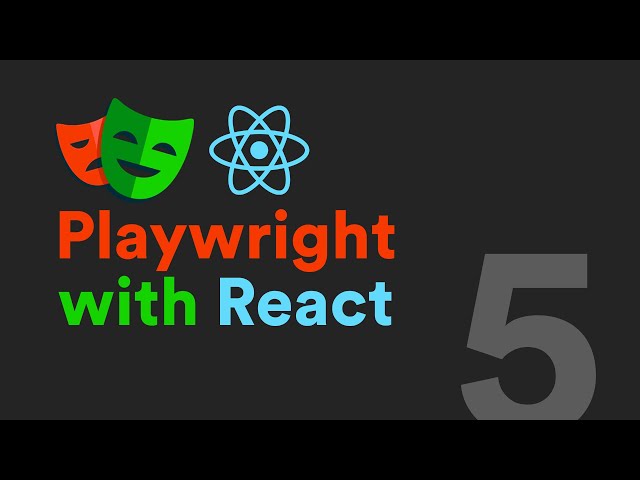 Part 5 - Continuous Integration(CI) with Github Actions - Playwright + React Crash Course (2024)