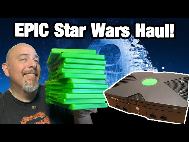 Incredible Original Xbox Star Wars Haul 2023