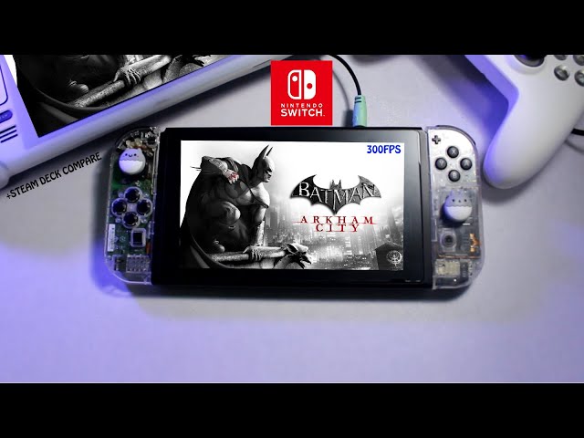 Batman Arkham City Nintendo Switch Gameplay Dengan FPS! Switch Batman : Arkham City