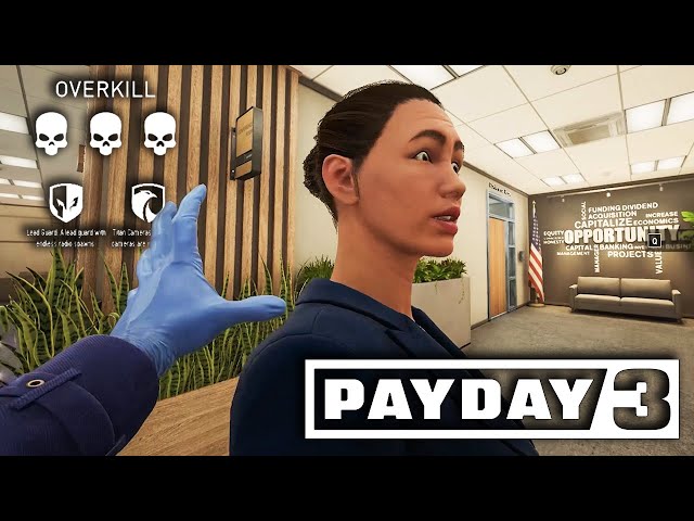 I love stealth in PAYDAY 3! - No Rest for the Wicked, Overkill, solo stealth