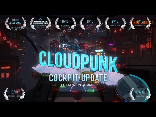 Cloudpunk - Cockpit Update Trailer