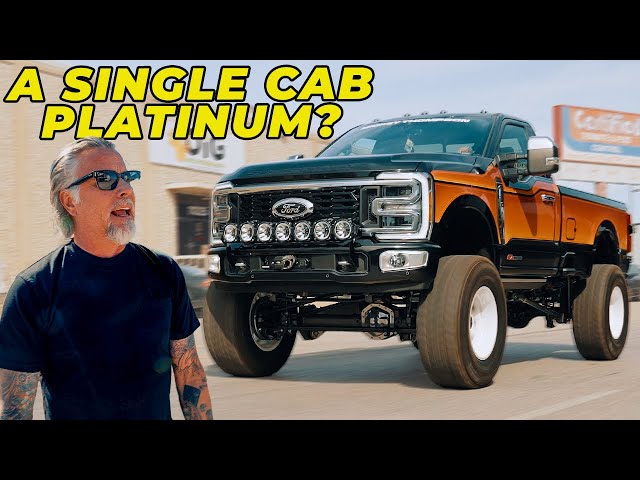Unbelievable Single Cab Platinum Super Duty!