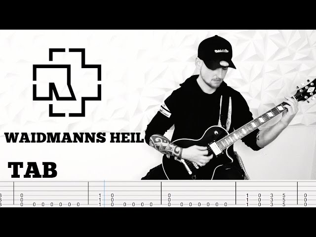 Rammstein - Waidmanns Heil | Guitar Cover | Tab