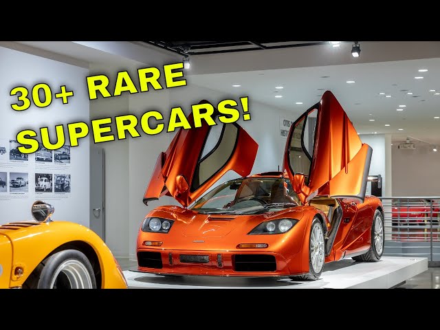 Ultimate Supercar Collection Tour | Exclusive Inside The Closed Petersen Museum