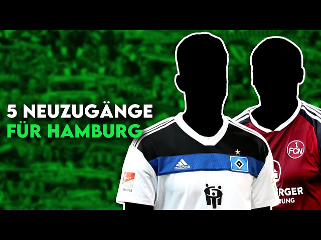 Hamburger SV: 5 Transfers für Hamburgs Rückkehr in die Bundesliga!