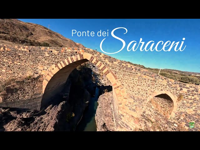 Ponte dei Saraceni - Sicilia - Drone FPV
