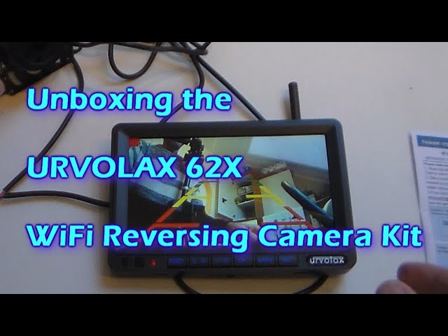 Unboxing the URVOLAX 62X Wireless Reversing Camera Kit Unboxing - Bench Testing - Installation