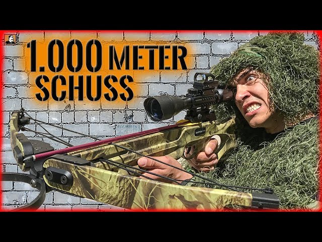 Survival Mattin 1.000 Meter SNIPER Schuss mit ARMBRUST auf KEN möglich?