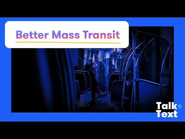5G innovations can make for a better mass transit system | Talk + Text by US Mobile
