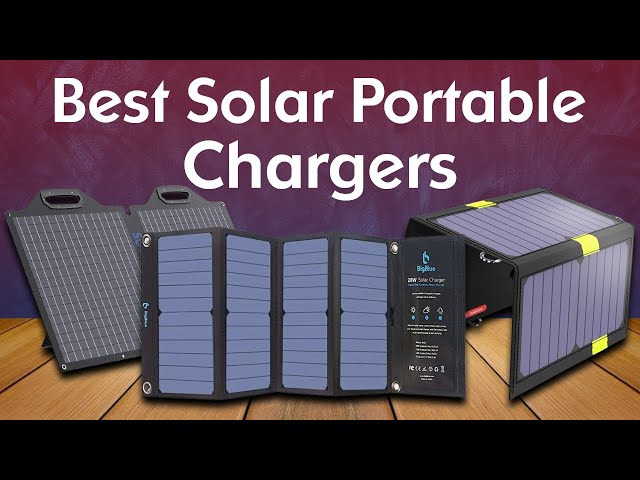 Best Portable Solar Chargers 2024 - Get all the power you need